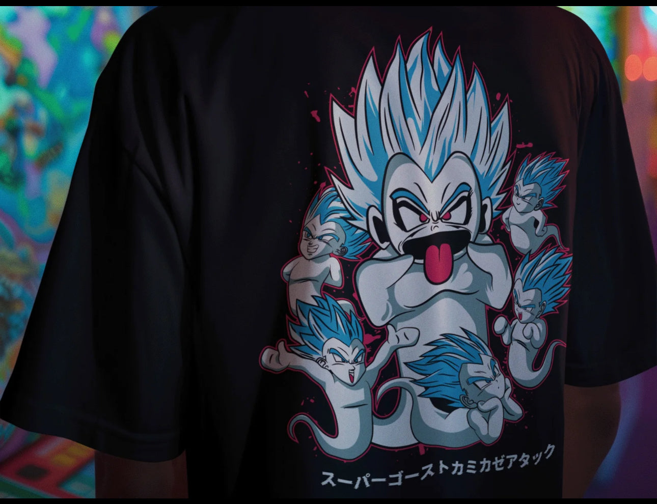 Playera Solomon's DBZ FANTASMA KAMIKAZE I
100% Algodón | Tacto Suave | Anime Streetwear