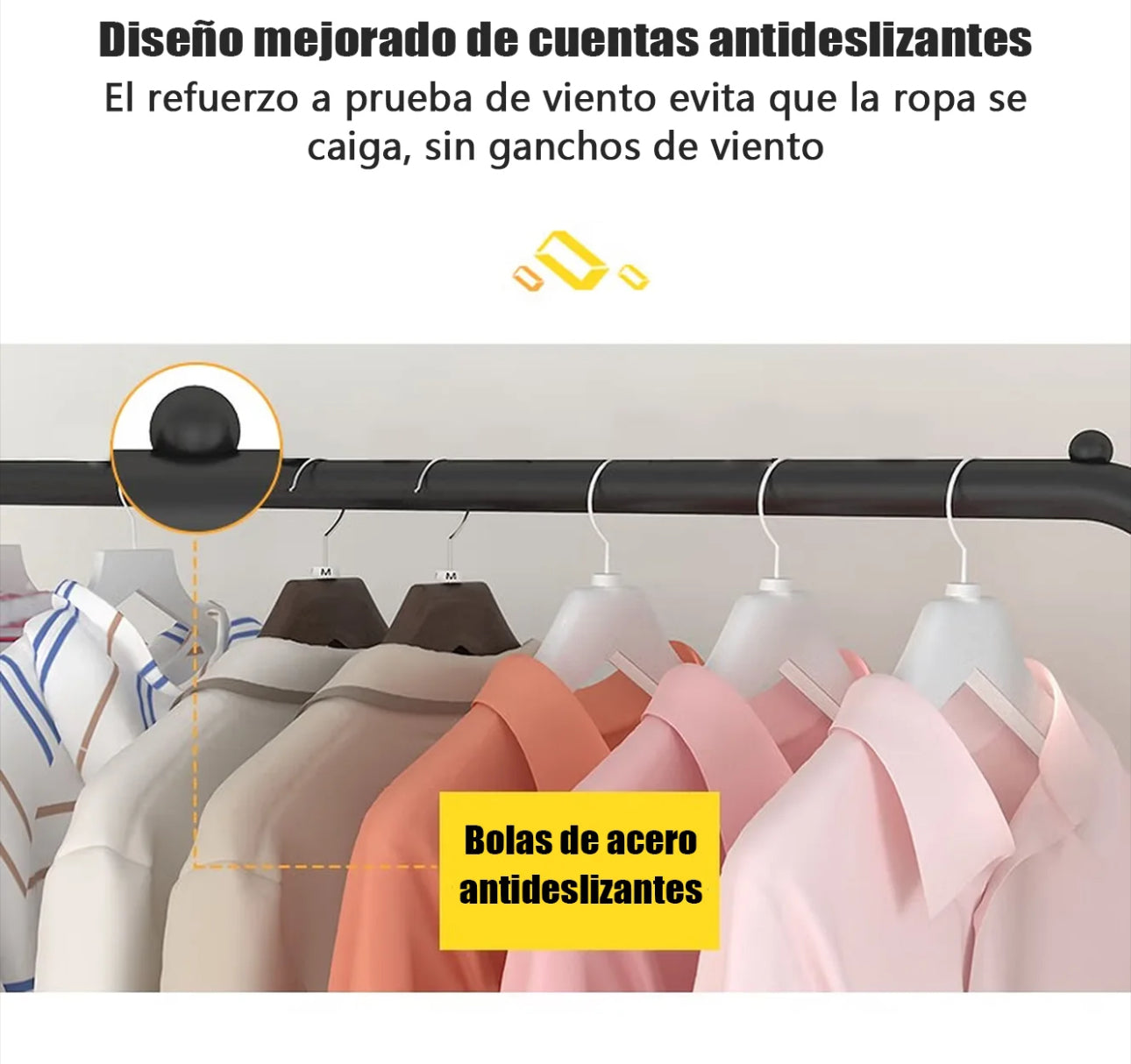 Percha de suelo para ropa, tendedero de doble poste, alto y bajo, para almacenamiento, zapatero, para el hogar, dormitorio, tendedero
