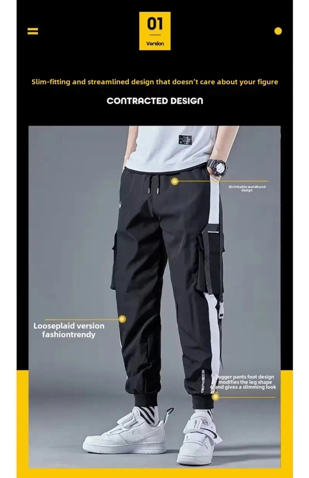 INTERNACIONAL Pantalones Cargo De Estilo Americano Para Hombre