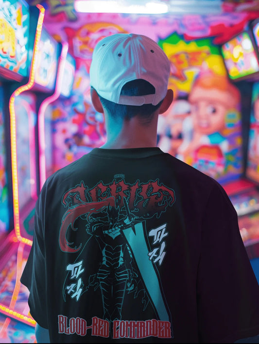 Playera Solomon's IGRIS SOLO LEVELING | 100%
Algodón | Tacto Suave | Anime Streetwear