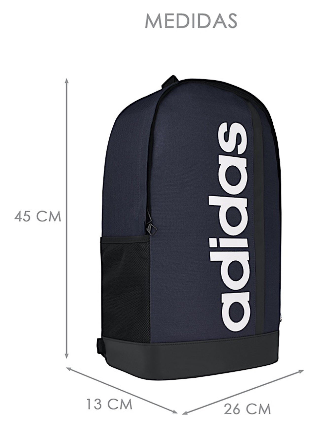 Backpack Unisex adidas Hr5343 Textil Azul