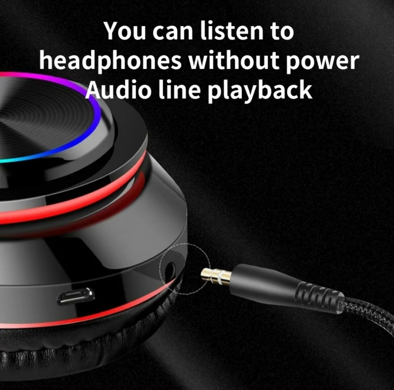 Auriculares Inalámbricos B39 para Gamer, Audifonos con Fuertes Graves para PS4 y PC,
Diseño Sobre la Cabeza