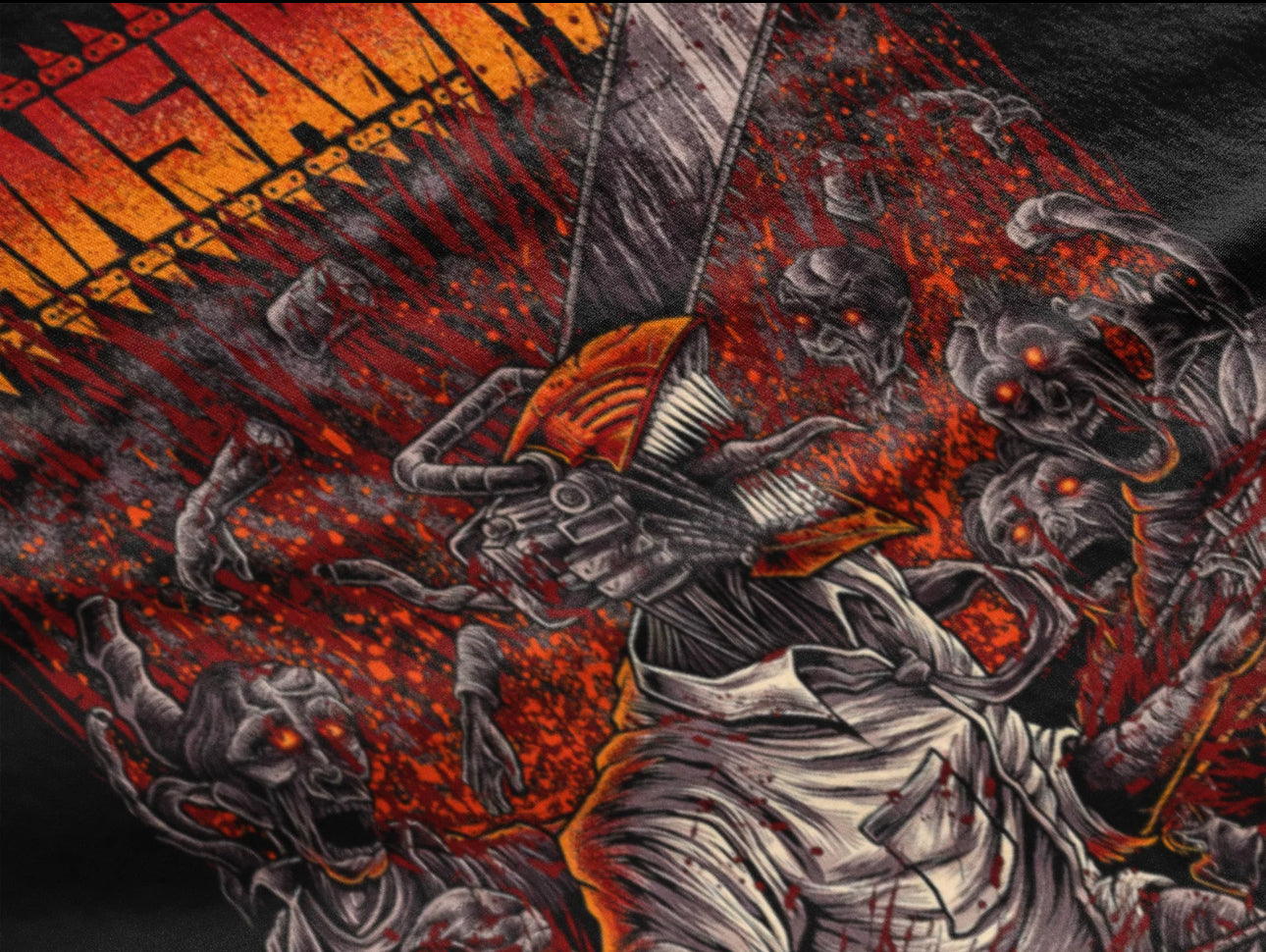 Playera Solomon's CHAINSAW MAN | 100% Algodón | Tacto Suave | Anime Streetwear