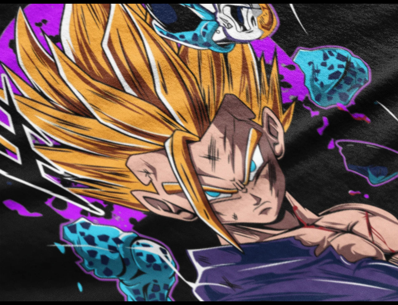 Playera Solomon's GOHAN DRAGON BALL 01 | 100% Algodón | Tacto Suave | Anime Streetwear