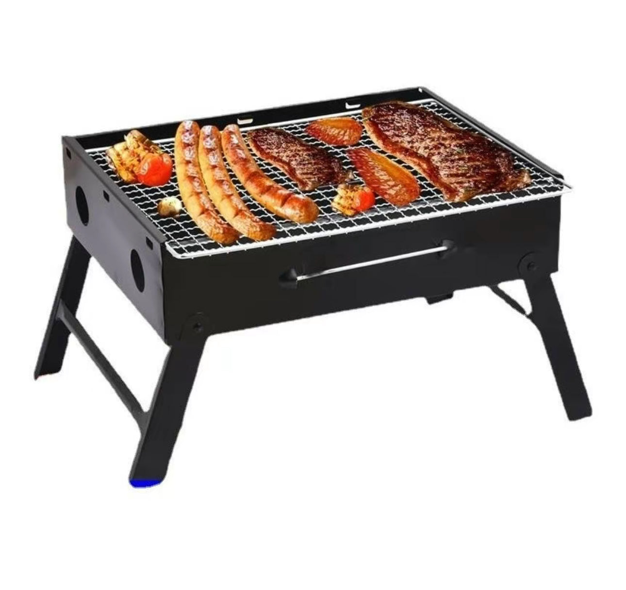 Mini Parrilla De Carbón Portátil Plegable
Acero Inoxidable