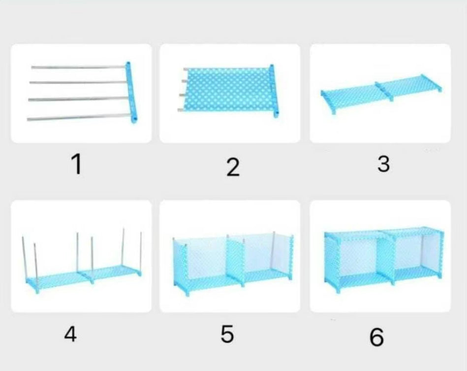 Librero Y Mueble Organizador Estante Para Libros
3 Cubos
