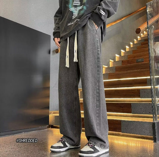 INTERNACIONAL Vaqueros Holgados De Pierna Recta Para Hombre, Adolescente Y