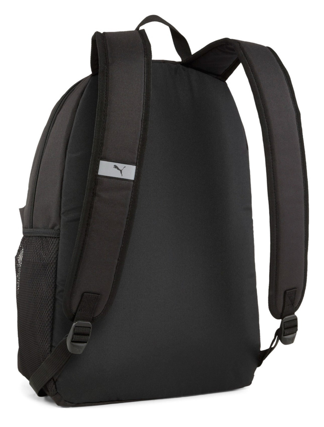 Mochila Puma Phase Backpack, Negro Y Dorado Diseño de la tela Lisa