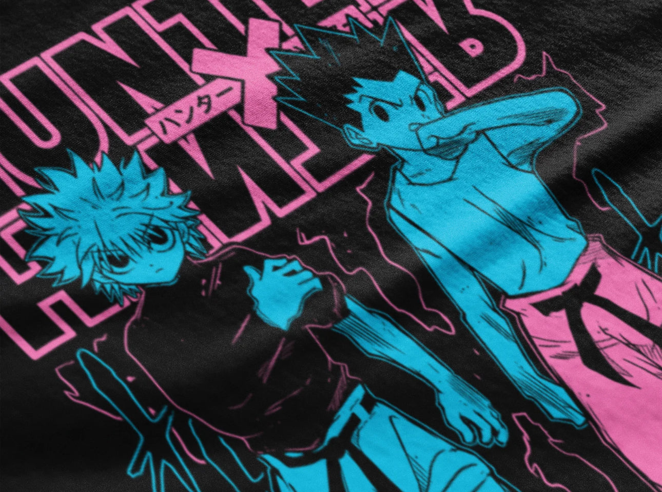 Playera Solomon's HUNTER XX HUNTER | 100%
Algodón | Tacto Suave | Anime Streetwear