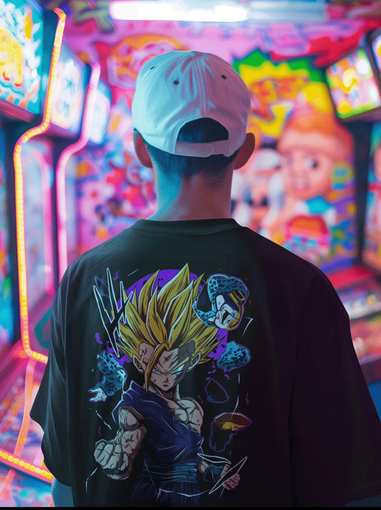 Playera Solomon's GOHAN DRAGON BALL 01 | 100% Algodón | Tacto Suave | Anime Streetwear