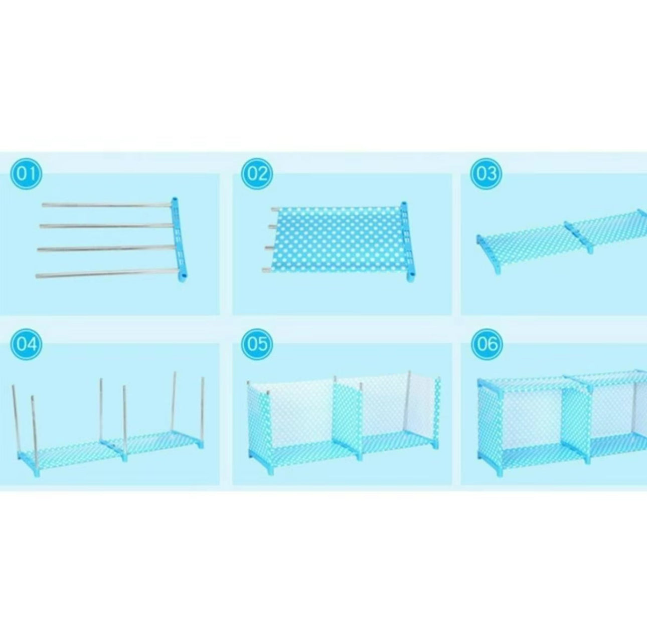 Librero Y Mueble Organizador Estante Para Libros
4 Cubos