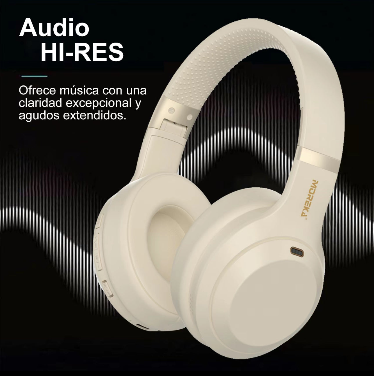 MOREKA BO7 - Auriculares intrauditivos inalámbricos con graves