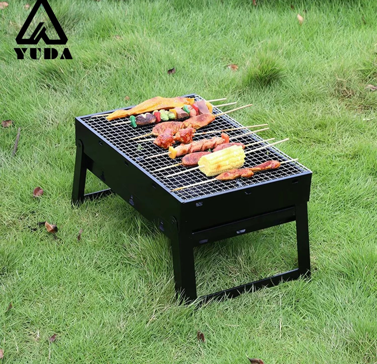 Parrilla De Carbón Portátil Plegable
Acero Inoxidable