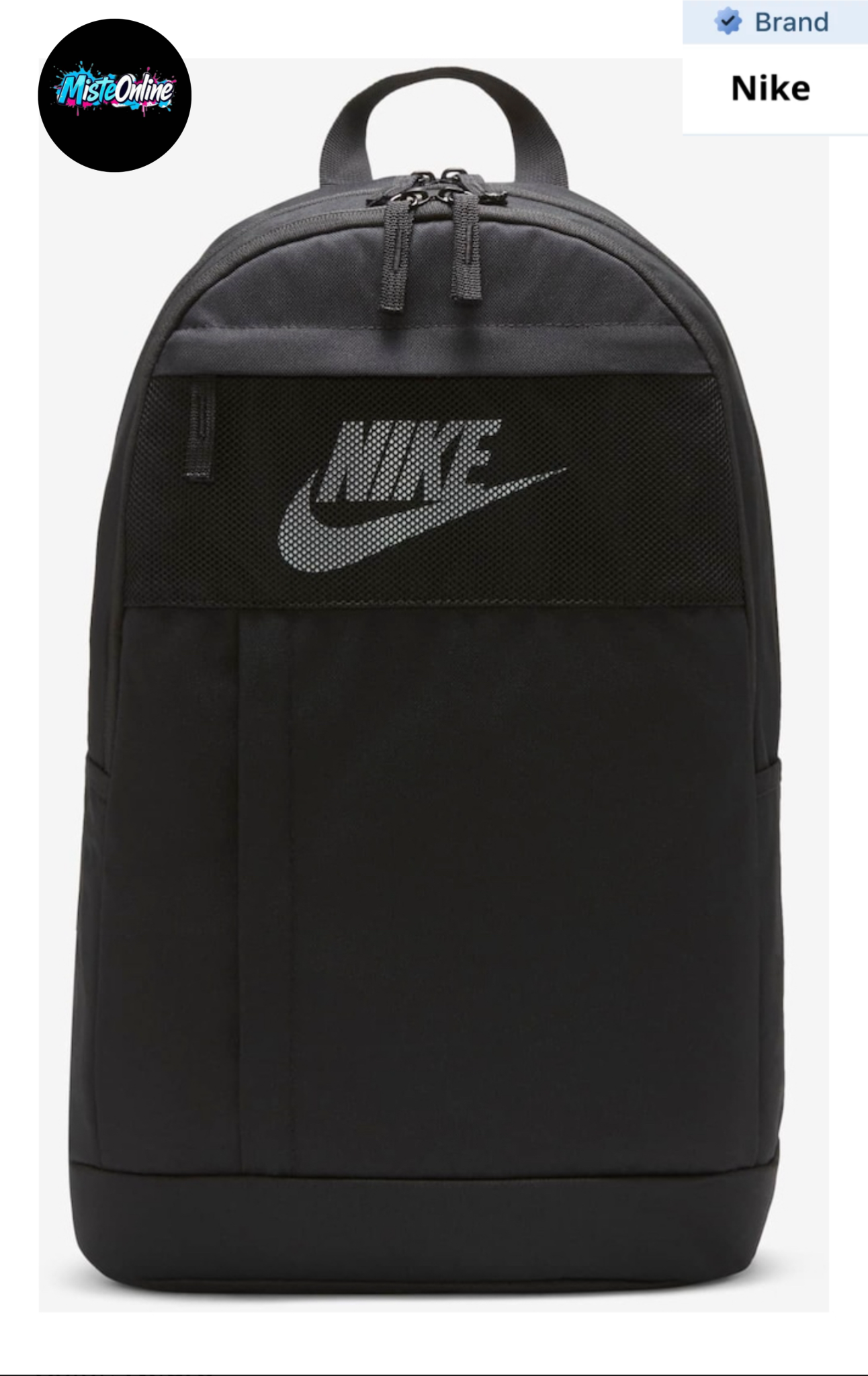 Mochila Nike Elemental Color Negro
