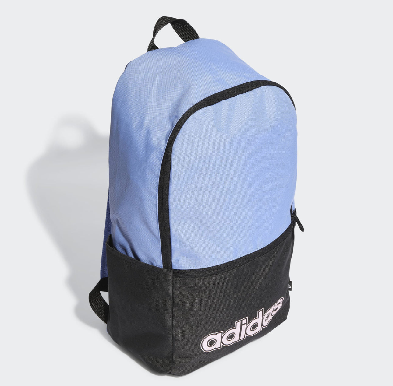 Mochila adidas Foundation Classic, color azul/negro, diseño de tela de la selección nacional de Brasil; CBF (Confederación Brasileña de Fútbol); club; personalizada