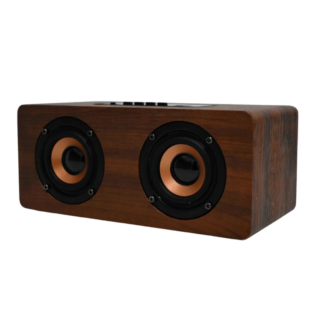 Bocina Bluetooth Portátil con Diseño Tipo Madera con Conexión TWS: vincula dos bocinas fácilmente
KTS-1612