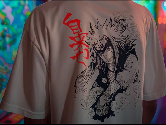 Playera Solomon's JIRAIYA NARUTO | 100%
Algodón | Tacto Suave | Anime Streetwear
