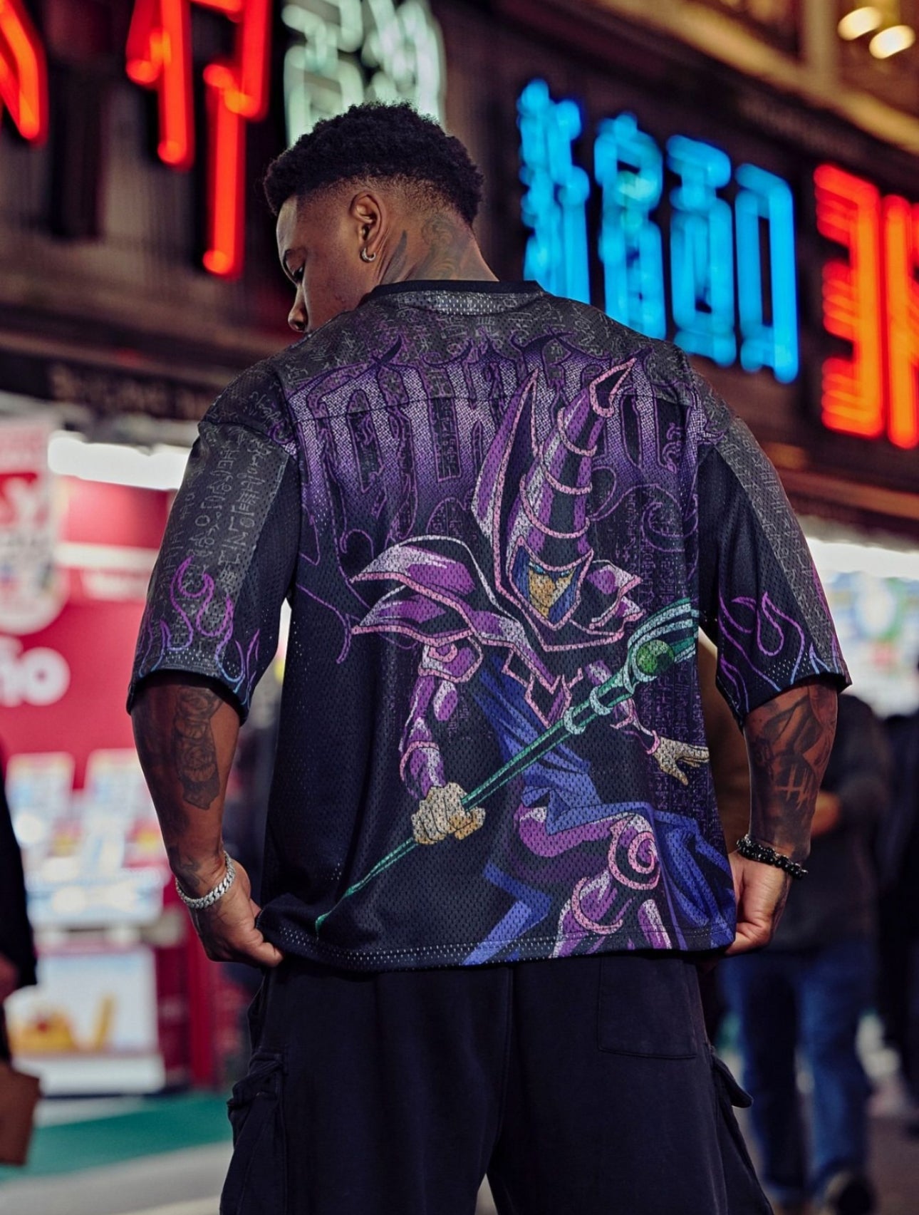 (🌍 INTERNACIONAL COMERCIO) Camiseta Yu Gi Oh Para Hombre, Extragrande, Poliéster De Sec