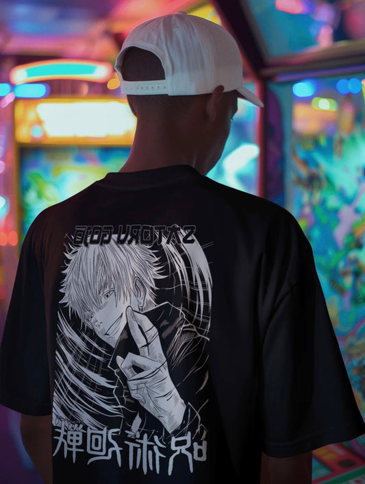 Playera Solomon's GOJO SATORU JUJUTSU KAISEN | 100% Algodón | Tacto Suave | Anime Streetwear