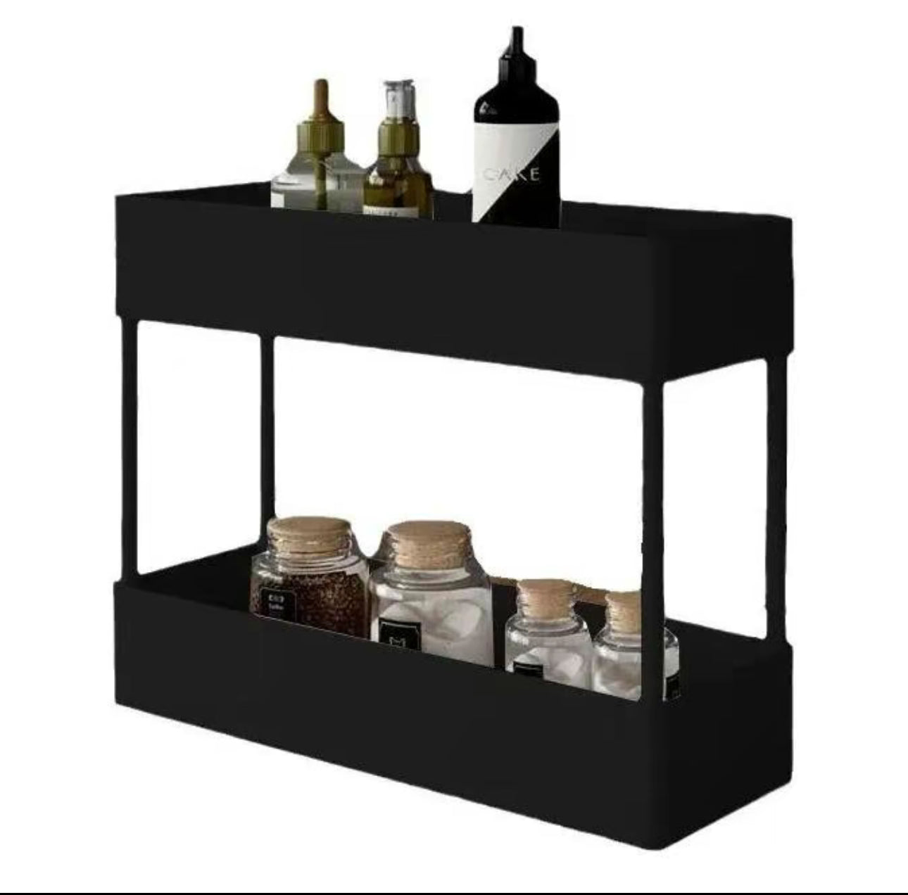 Carrito De Almacenamiento Multiusos Para La
Cocina 2 Niveles