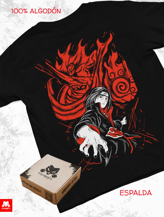 Playera Solomon's ITACHI SUSANOO | 100%
Algodón | Tacto Suave | Anime Streetwear