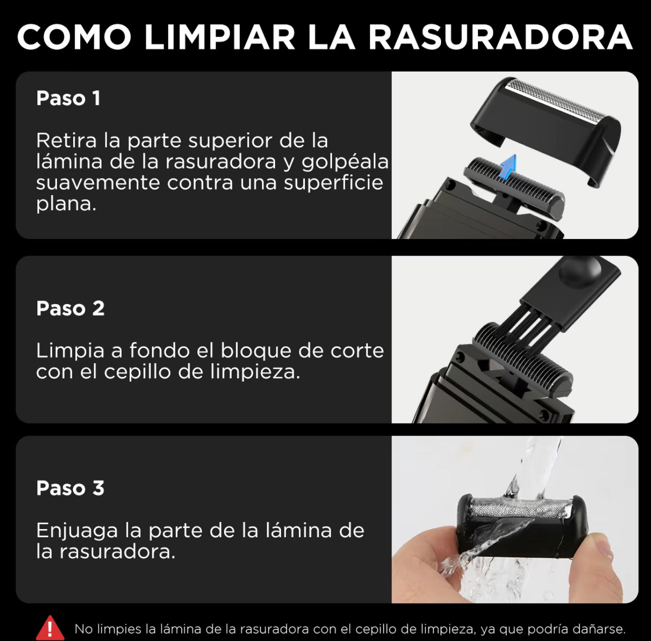 ENCHEN MSOO3 Mini Afeitadora Portátil | Diseño de Doble Hoja | Motor de Alta Velocidad |
Afeitadora Recargable por USB | Esenciales de
Viaje | Negro