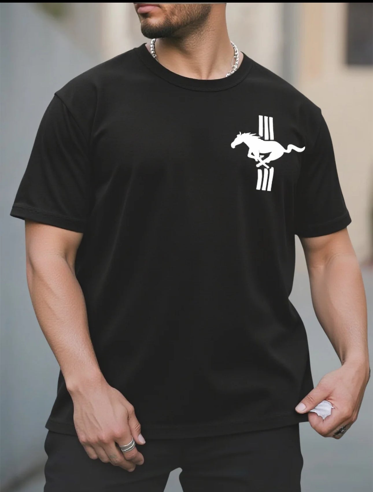 Playera Camiseta Unisex Autos - Ford
Mustang GT500 Azul