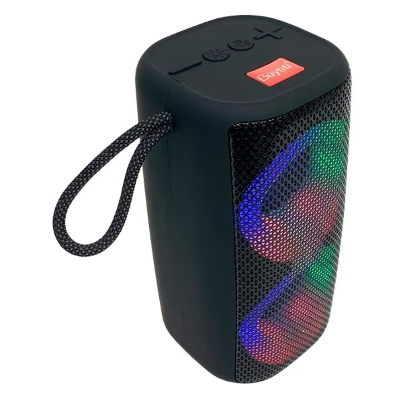 Bocina Bluetooth con Luz LED Material
Antiderrapante, Conexión TWS: vincula dos bocinas fácilmente CH-M302