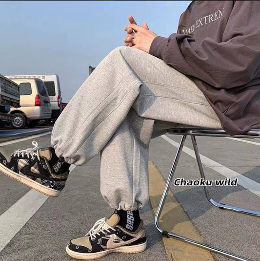 INTERNACIONAL Pantalones Casuales Atados Al Tobillo De Estilo Coreano Para