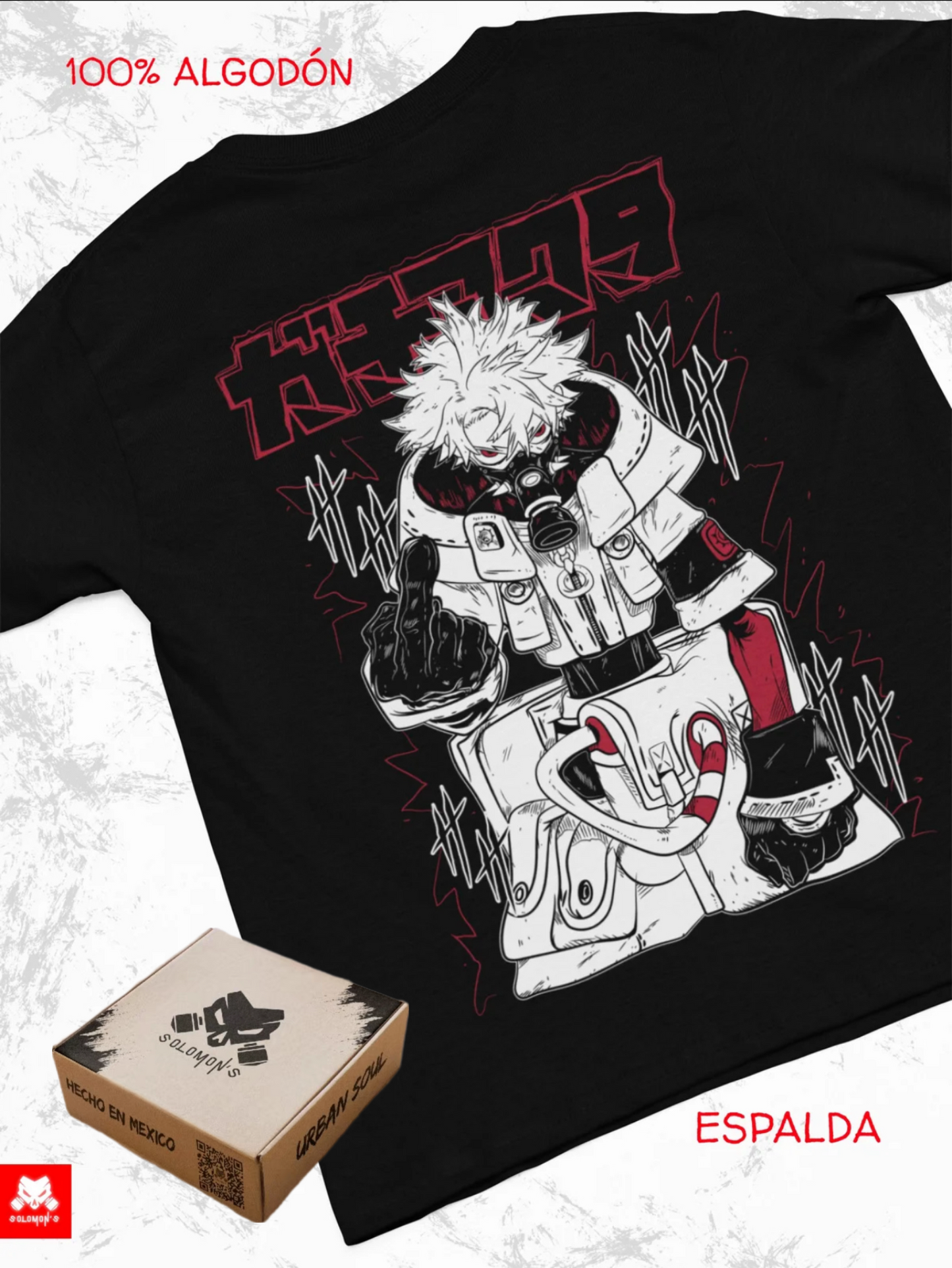 Playera Solomon's GACHIAKUTA | 100% Algodón |
Tacto Suave | Anime Streetwear