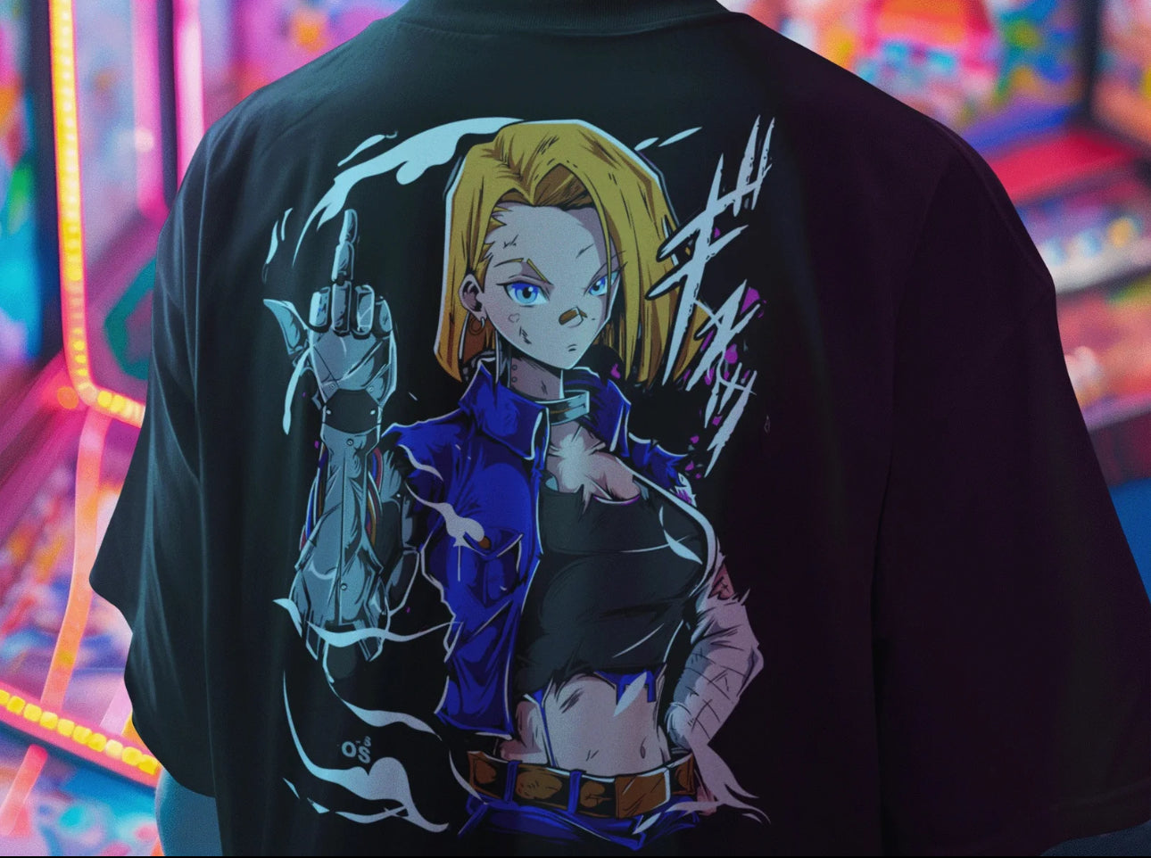 Playera Solomon's NO. 18. DRAGON BALL | 100%
Algodón | Tacto Suave | Anime Streetwear