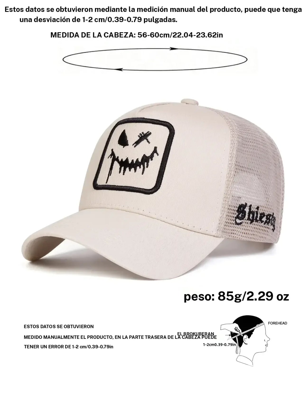 Gorra de Béisbol para Hombre, Diseño Ajustable y Transpirable, Perfecta para Deportes al Aire Libre y Uso Diario, Accesorio de Cabeza Estiloso