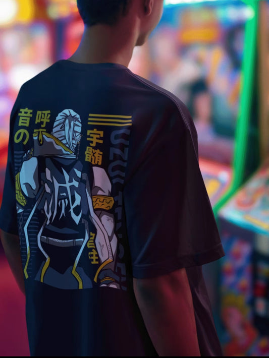 Playera DEMON SLAYER UZUI TENGEN | 100%
Algodón | Tacto Suave | Anime Streetwear