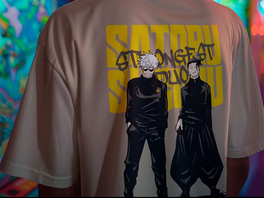 Playera Solomon's GOJO SATORU JJK | 100%
Algodón | Tacto Suave | Anime Streetwear