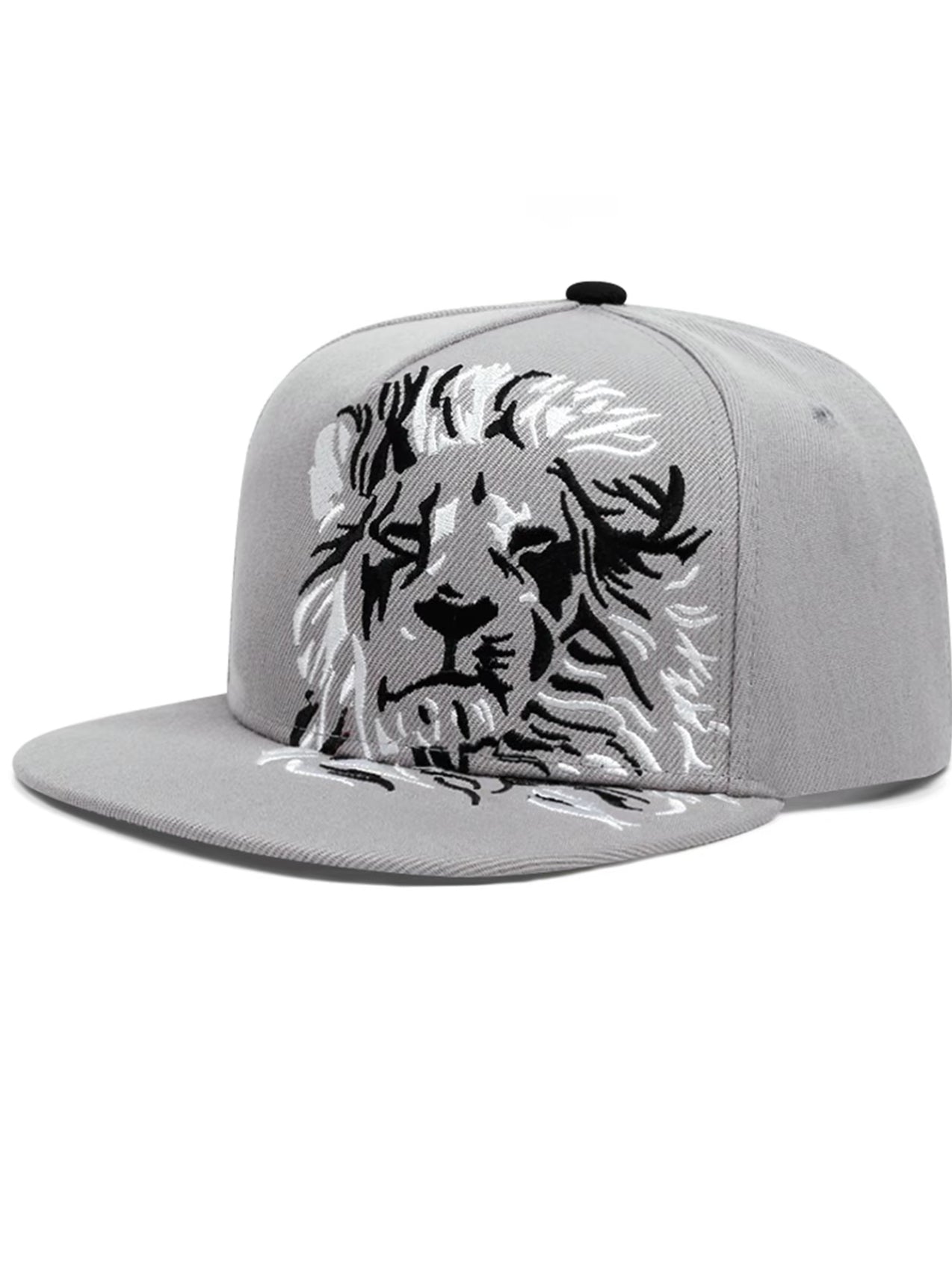 Gorra con Bordado de León Águila, Borde Plano, Personalizada, 2025. Gorra de Skateboarding, Hip
Hop, Mujeres, Deportiva, Ciclismo, Pesca, Sombrero Decorativo, Uso Diario.