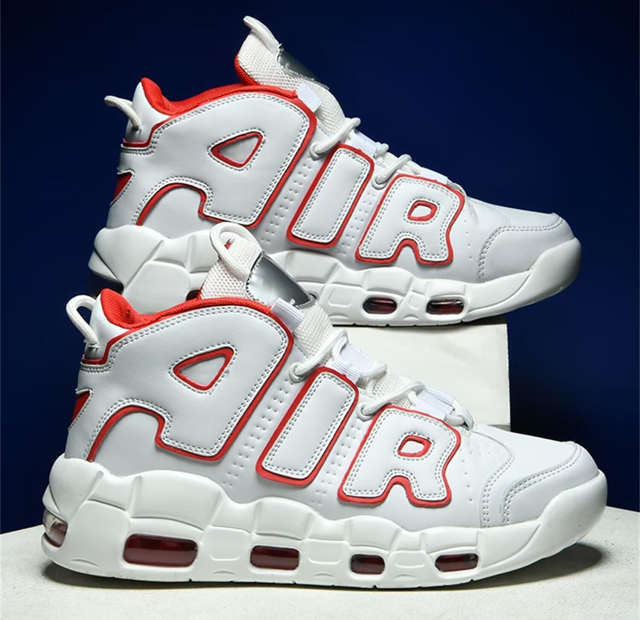 Zapatos Air Deportivos Hombre Zapatillas de Uptempo para Correr Calzado Baloncesto Sneakers Gimnasio Casual Shoes