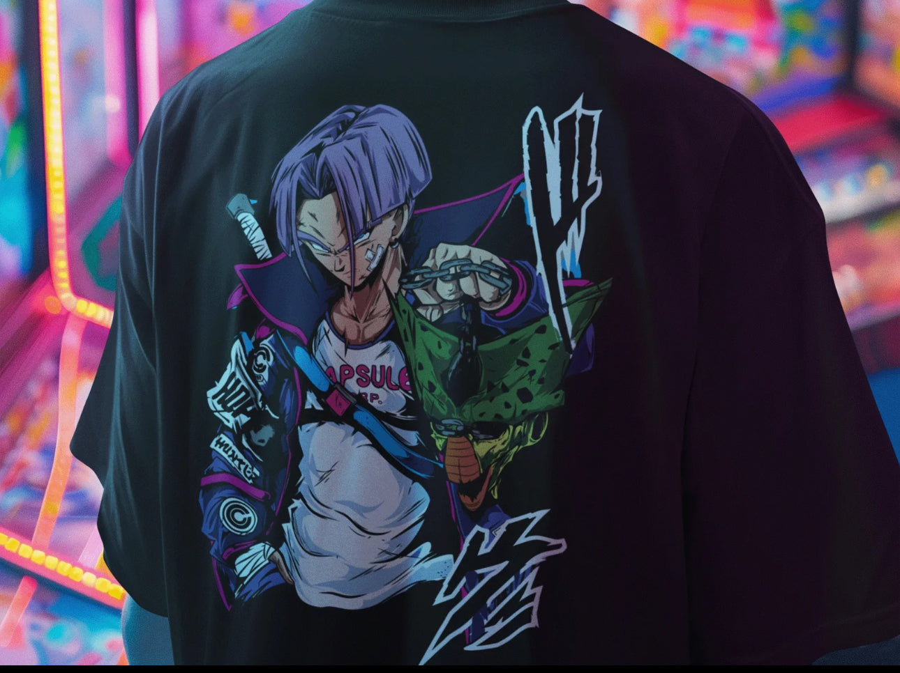 Playera Solomon's TRUNKSS DRAGON BALL | 100%
Algodón | Tacto Suave | Anime Streetwear