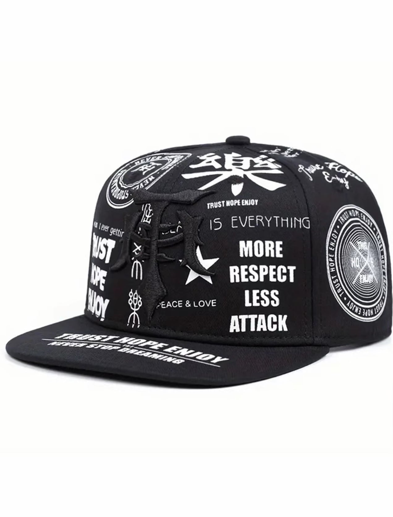2025 Gorra de ala plana personalizada con bordado de Daga, Graffiti y Música, para hombres y mujeres, Hip Hop, Sombrero para patineta, Gorra parasol para deportes al aire libre, Uso diario y
Vestimenta de béisbol.