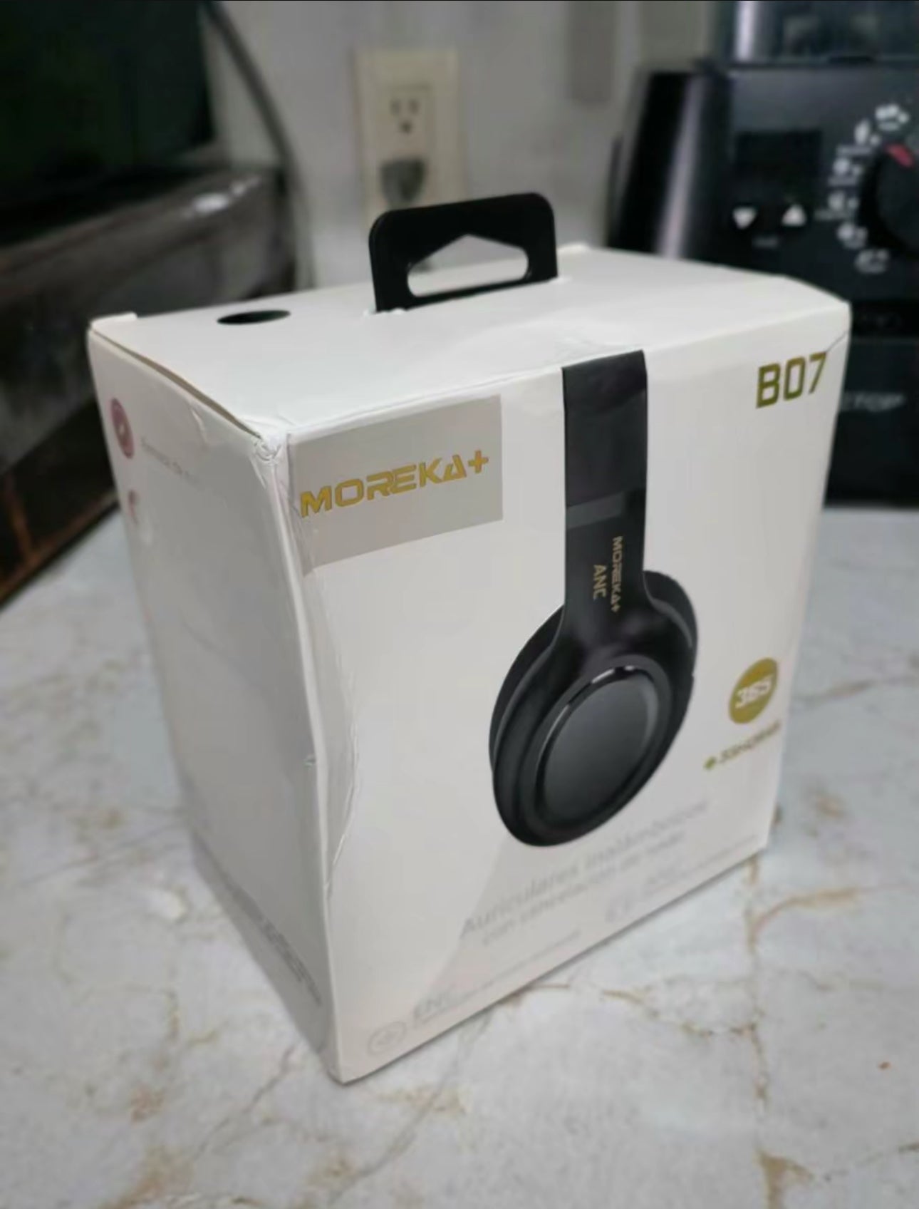 MOREKA BO7 - Auriculares intrauditivos inalámbricos con graves