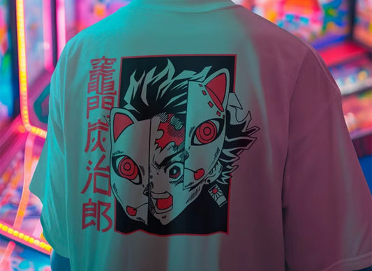 Playera Solomon's DEMON SLAYER TANJIRO I
100% Algodón | Tacto Suave | Anime Streetwear