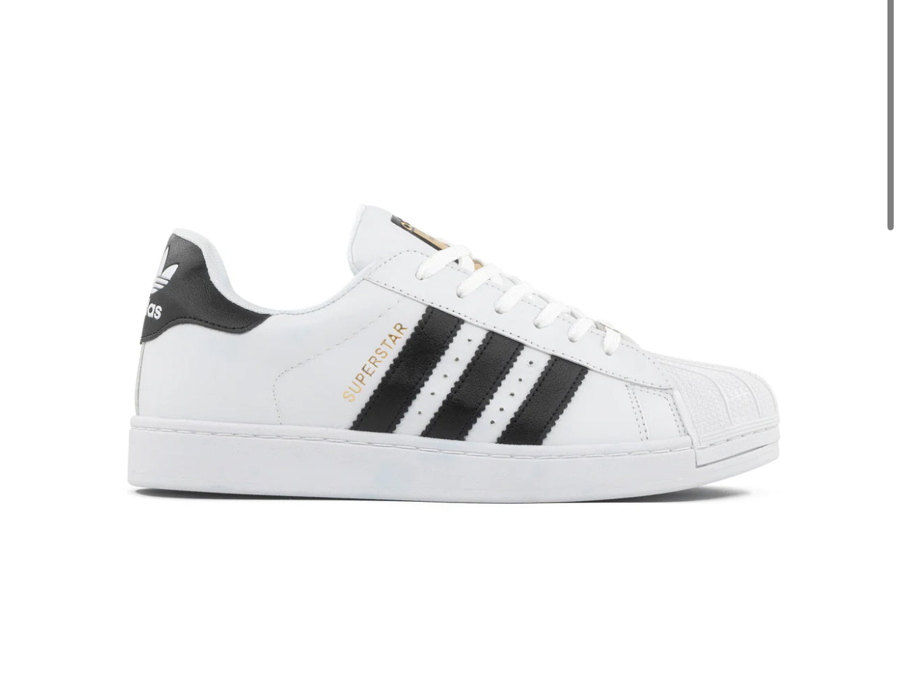 Tenis adidas Superstar Unisex Bco/negro