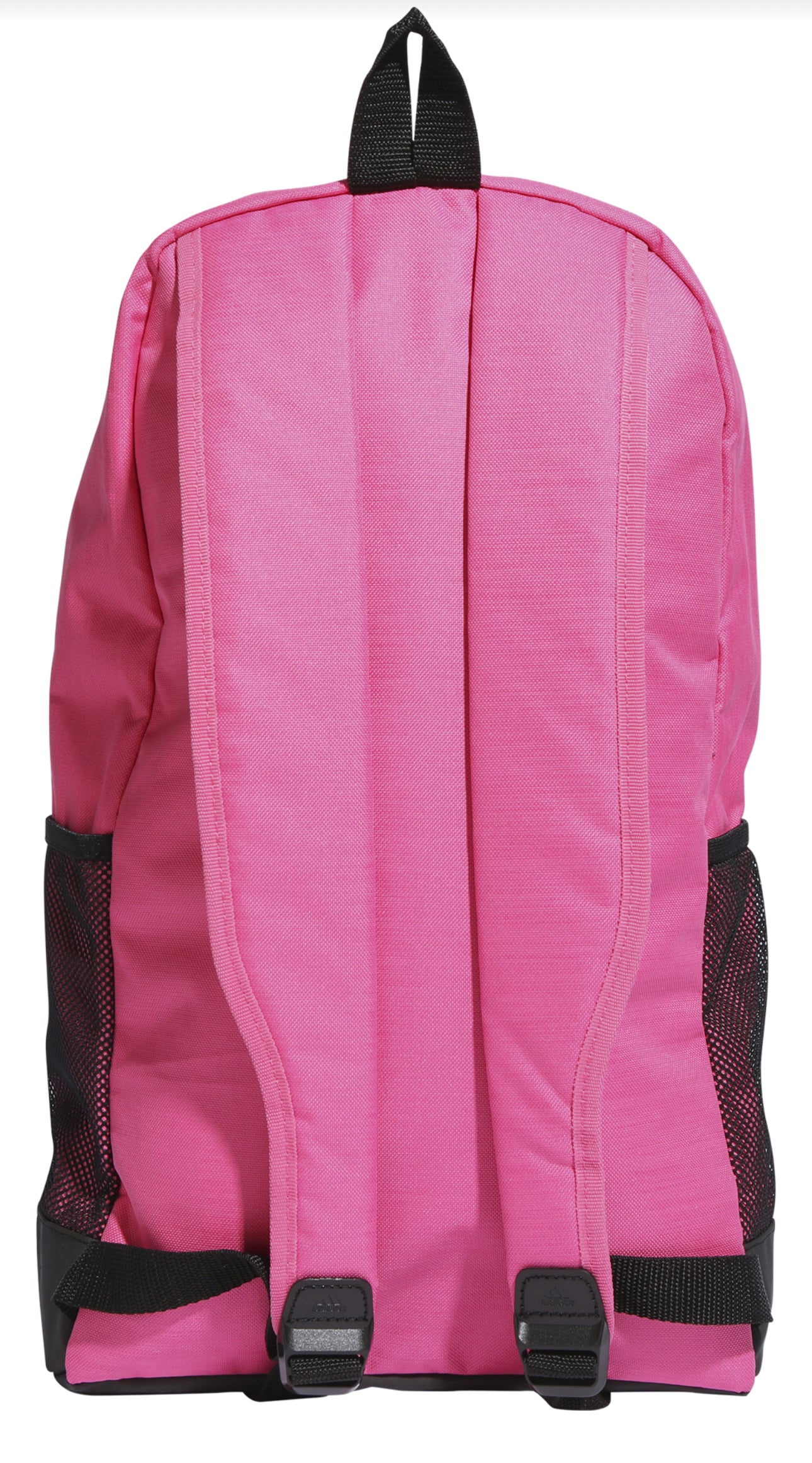 Mochila adidas Dama Essentials Linear Training Rosa Mujer Casual Bolsillo Lateral Cierre Correas Ajustables Laptop Bolsillo Frontal Capacidad 22.5 Lt