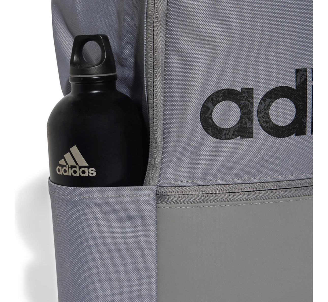 Mochila adidas Casual Classic Daily Unisex Gris Is7066 Diseño de la tela Liso
