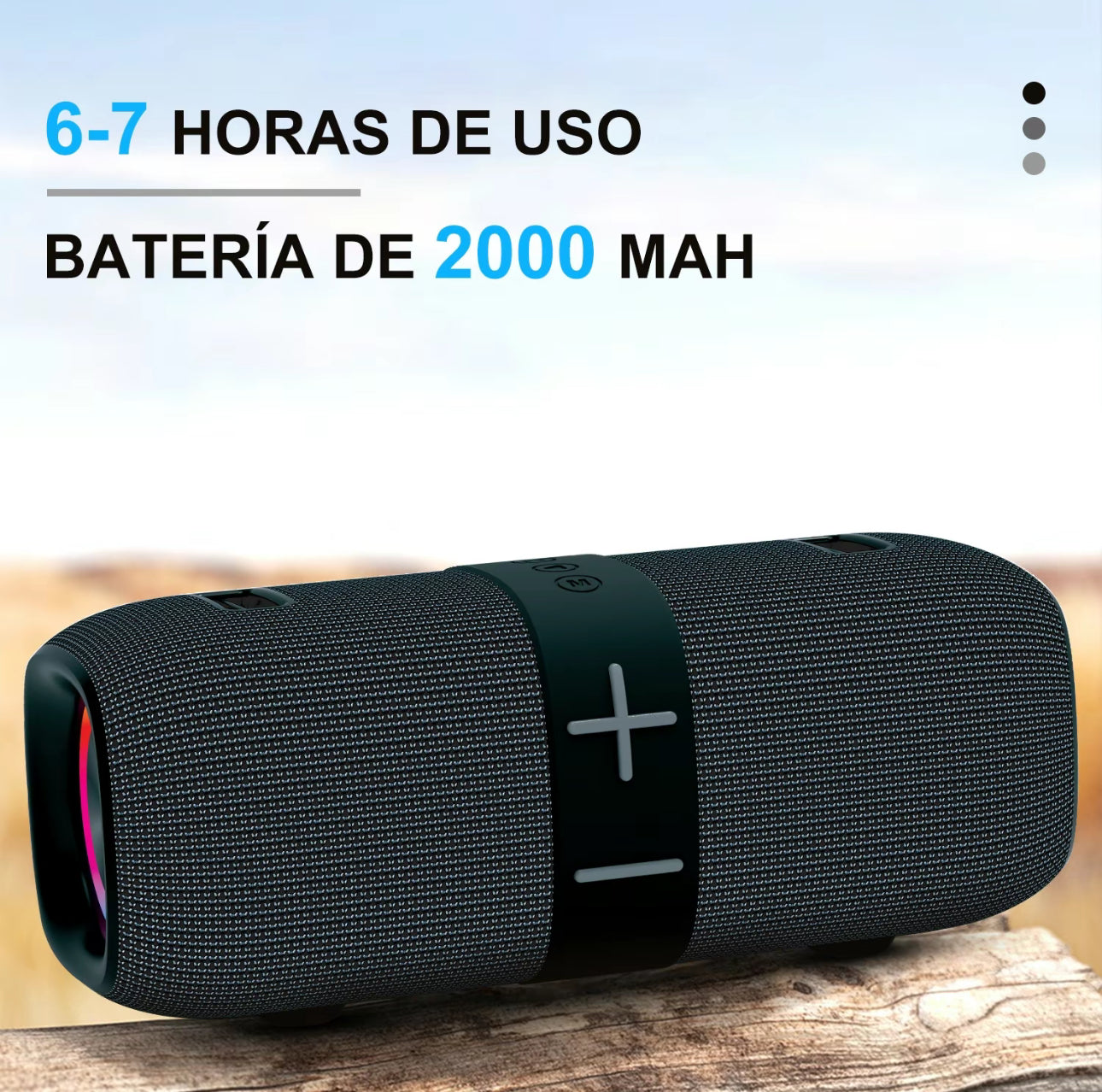 MOREKA-385 altavoz portátil Bluetooth
