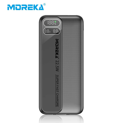 MOREKA K061 10000mAh Mobile Power 20W, Batería externa portátil de carga rápida, batería portatil compatible con iPhone 16 Pro Max/15-12