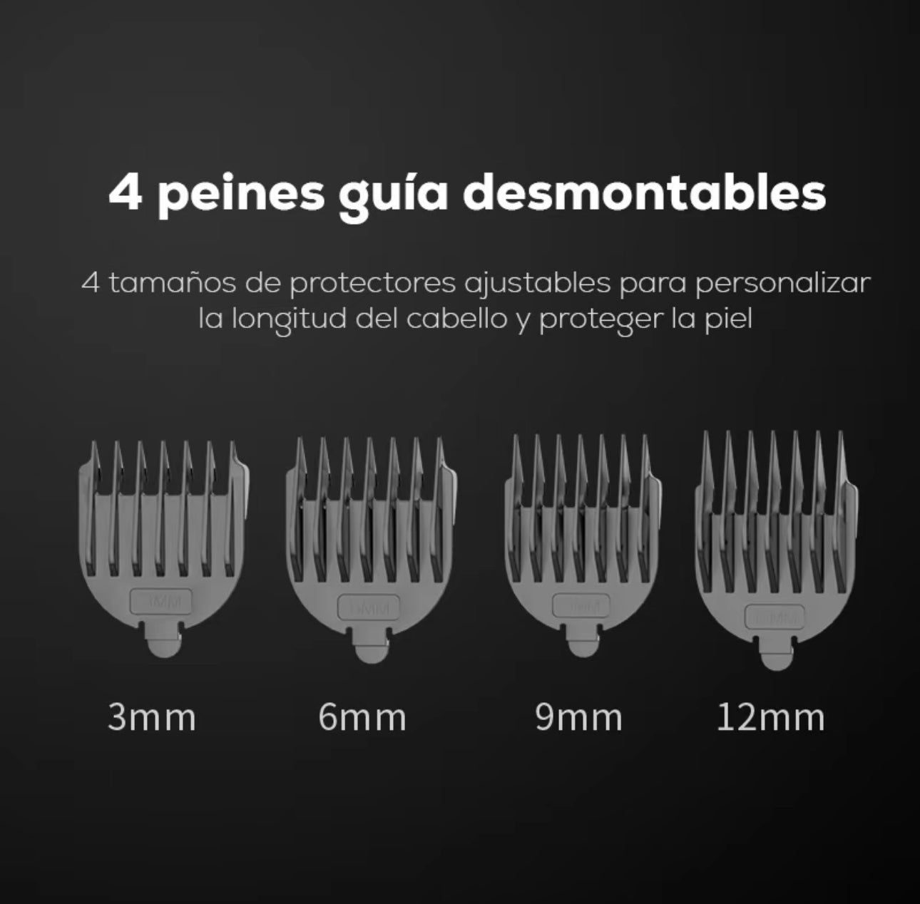 ENCHEN Beardo 2 Set de afeitado multifunción, Recibe GRATIS el recortador nasal
EN005, Resistente al Agua, Carga Rápida y 4 Peines Guías (3mm, 6mm, 9mm, 12mm), Afeitadora
Eléctrica y Cortapelos