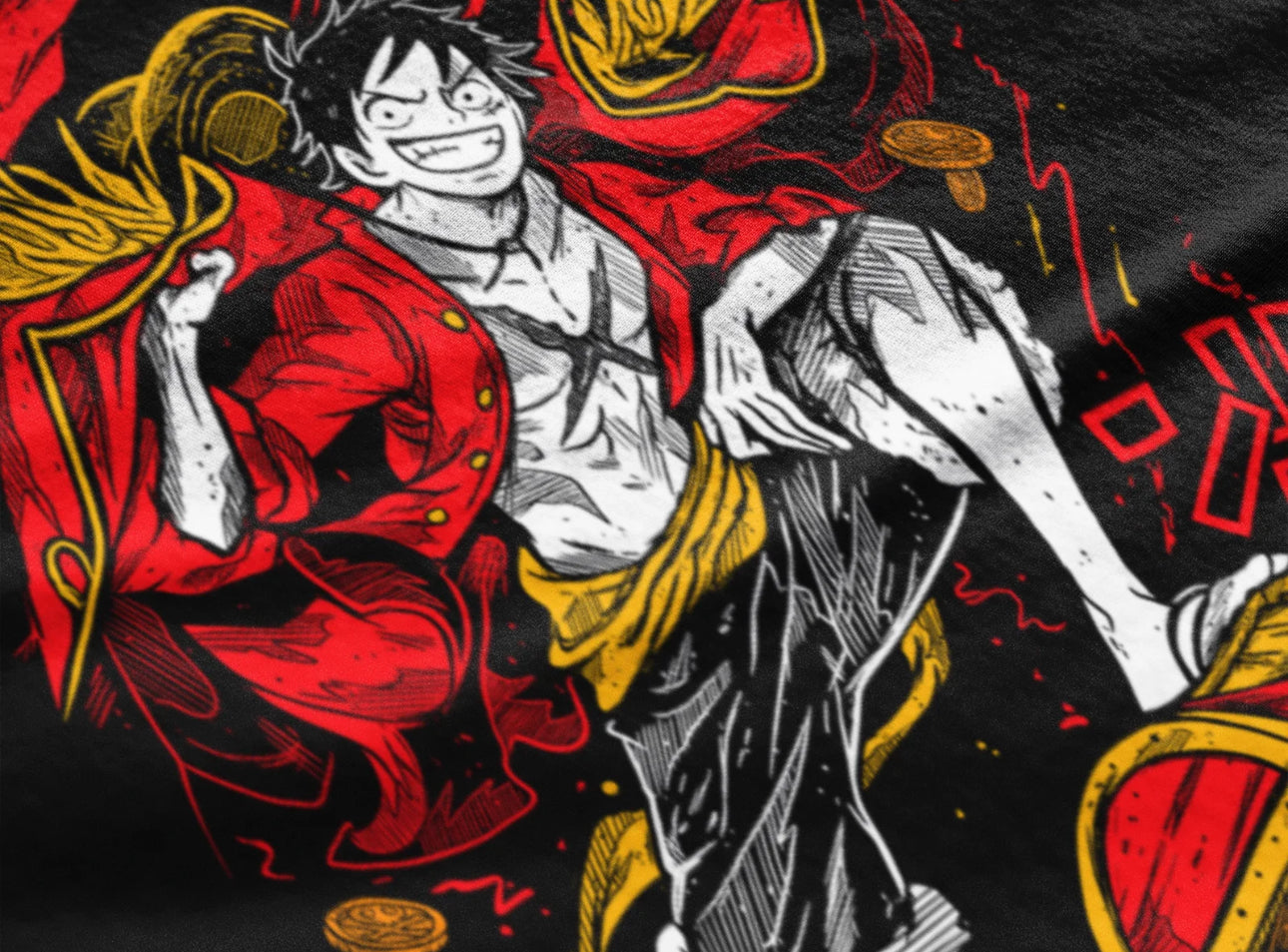 Playera Solomon's ONE PIECE LUHFFY | 100%
Algodón | Tacto Suave | Anime Streetwear