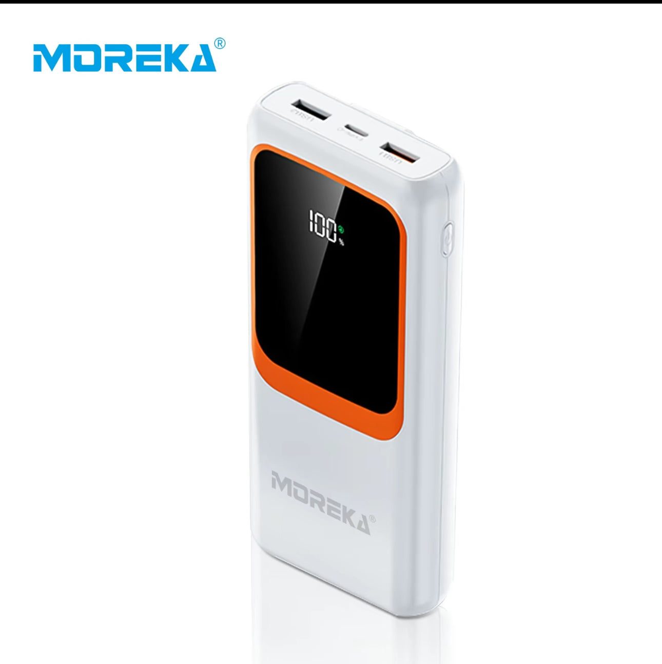 MOREKA K089 banco de energía portátil de 20000 mAh, batería portátil, compatible con iPhone 15/14, Samsung, artículos esenciales para viajar