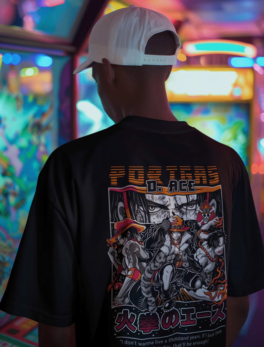 Playera Solomon's ACE ONE PIECE | 100% Algodón
I Tacto Suave | Anime Streetwear