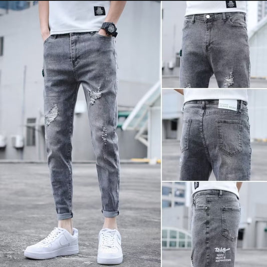 INTERNACIONAL Vaqueros Ajustados Para Hombre, Pantalones Casuales Modernos